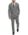 Brunello Cucinelli 2pc Linen-blend Suit In Gray