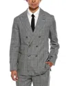 Brunello Cucinelli 2pc Linen-blend Suit In White