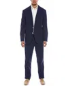Brunello Cucinelli Single-breasted Suit In Blue