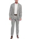 Brunello Cucinelli 2pc Wool & Linen-blend Suit In Gray