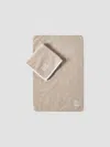 Brunello Cucinelli 2-piece Cotton Terrycloth Towel Set In Neutral