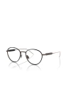 Brunello Cucinelli 50mm Phantos Optical Glasses In Brown
