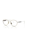 Brunello Cucinelli 50mm Phantos Optical Glasses In Multi