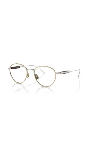 Brunello Cucinelli 50mm Phantos Optical Glasses In Multi