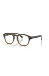 Brunello Cucinelli 50mm Square Optical Glasses In Black