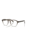 Brunello Cucinelli 50mm Square Optical Glasses In Gray