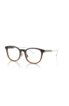 Brunello Cucinelli 51mm Rectangle Optical Glasses In Multi