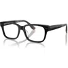 Brunello Cucinelli 53mm Rectangle Optical Glasses In Black