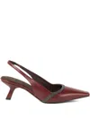 Brunello Cucinelli City Slingback-pumps 55mm