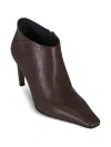 Brunello Cucinelli 80mm Leather Boots In Brown