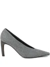 Brunello Cucinelli Flanell-pumps 85mm