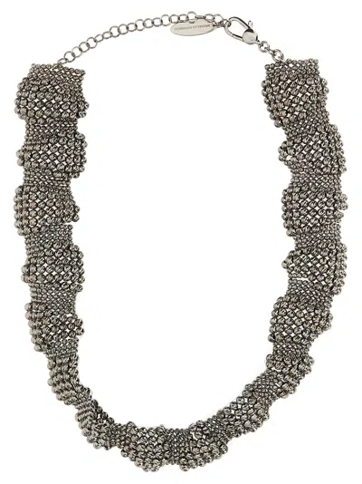 Brunello Cucinelli 925 Sterling Necklace Jewelry In Silver