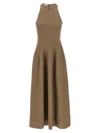 Brunello Cucinelli A-line Dress Dresses In Gray