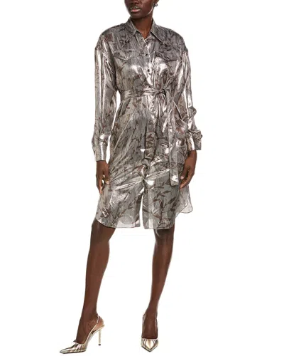 Brunello Cucinelli Abiti T-shirteria Dress In Brown