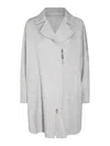 Brunello Cucinelli Giacconi Grigio Chiaro In Light Grey
