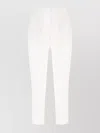 Brunello Cucinelli Acetate And Silk Blend Pants With Elastic Waistband