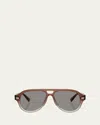 Brunello Cucinelli Acetate Aviator Frames
