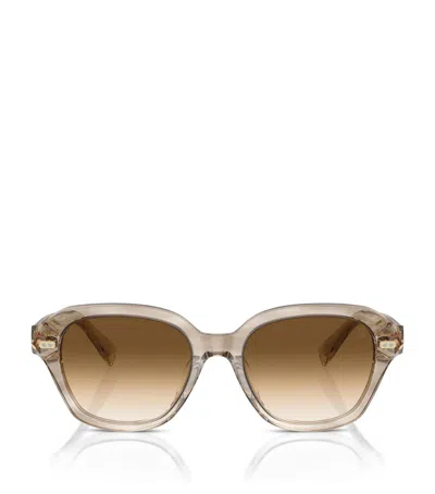 Brunello Cucinelli Acetate Bc4004s Sunglasses In Gold