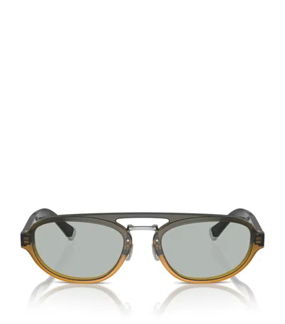 Brunello Cucinelli Acetate Bc4008s Sunglasses In Brown