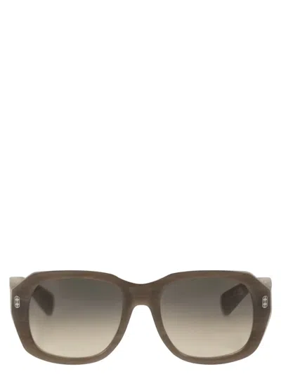 Brunello Cucinelli Acetate Sunglasses With Gradient Lenses In Turtledove