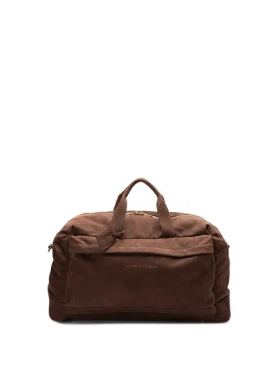 Brunello Cucinelli `active` Bag In Brown