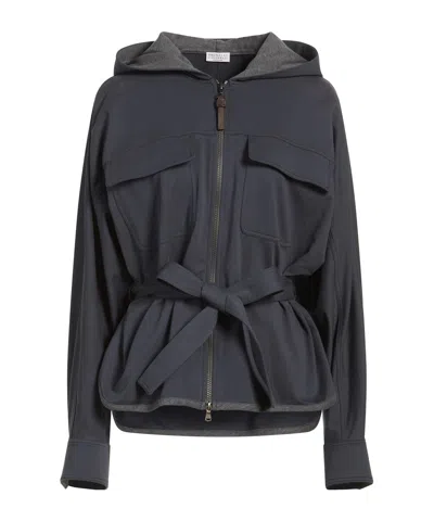 Brunello Cucinelli Adidas Adistar Sweatshirts In Black