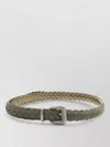 Brunello Cucinelli Adjustable Braided Belts For Versatile Style