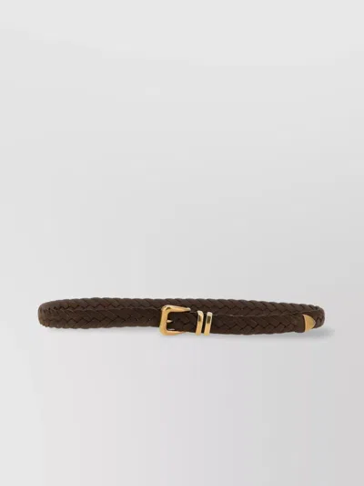 Brunello Cucinelli Adjustable Length Braided Belt Accessory