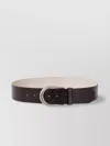 Brunello Cucinelli Adjustable Strap Belt Metal Buckle