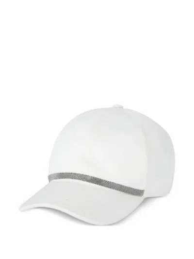 Brunello Cucinelli Adjustable-strap Cap In White