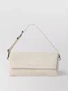 Brunello Cucinelli Adjustable Strap Suede Finish Shoulder Bag