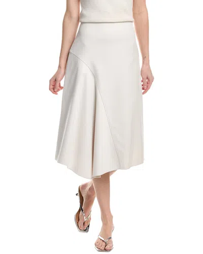 Brunello Cucinelli A-line Skirt In White
