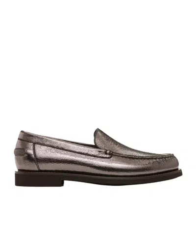 BRUNELLO CUCINELLI ALMOND TOE LOAFERS