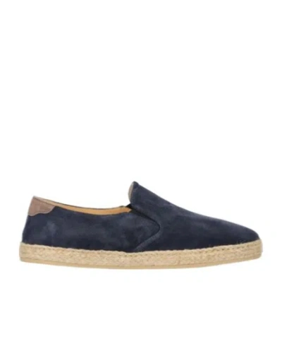 Brunello Cucinelli Almond-toe Slip-on Loafers In Black