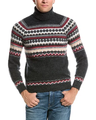Brunello Cucinelli Alpaca & Wool-blend Sweater In Multi