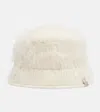 Brunello Cucinelli Alpaca-blend Bucket Hat In White