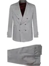 Brunello Cucinelli Men Men Suit In Blue