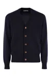 Brunello Cucinelli Cardigan In Navy