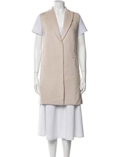 Pre-owned Brunello Cucinelli Alpaca Vest In Pink