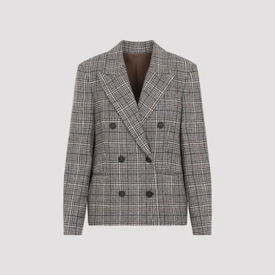 BRUNELLO CUCINELLI BRUNELLO CUCINELLI ALPACA WOOL BLEND JACKET