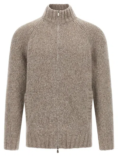 BRUNELLO CUCINELLI BRUNELLO CUCINELLI ALPACA WOOL CARDIGAN