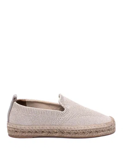 Brunello Cucinelli Flat Shoes In Sand