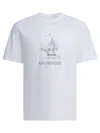 Brunello Cucinelli Cotton Anamnesis Print T-shirt In White