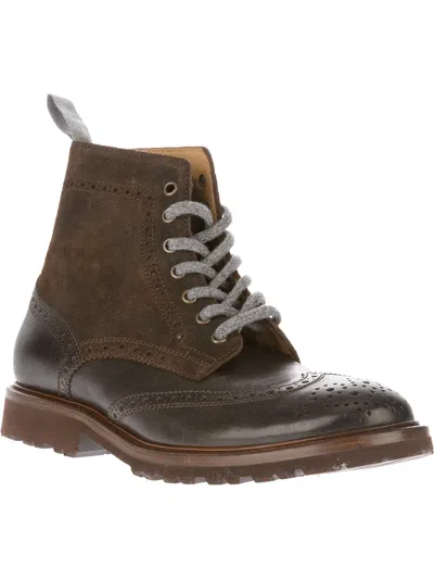 Brunello Cucinelli Ankle Boot In Brown