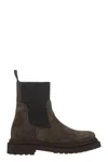 Brunello Cucinelli Brown Ankle Boots With Pull-tab With Monil At The Heel