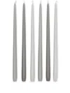 Brunello Cucinelli Artisanal Candles (set Of Six) In Grey