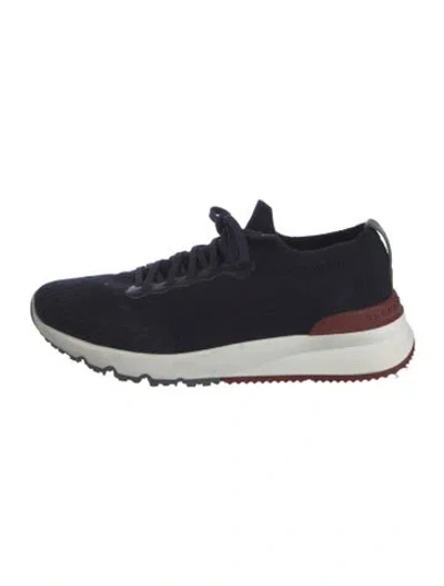 Pre-owned Brunello Cucinelli Athletic Sneakers In Black