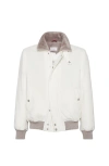 Brunello Cucinelli Cashmere Aviator Jacket