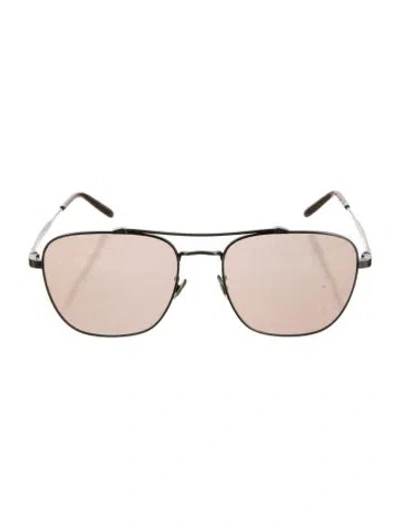 Pre-owned Brunello Cucinelli Aviator Tinted Sunglasses In Gray