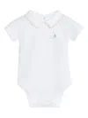Brunello Cucinelli Baby Bernie 2-piece Bodysuit Set In White